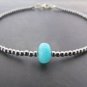 Amazonite Mix 8x4mm Smooth beads adjustable stacking bracelet