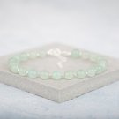 Aventurine Round 6mm Smooth beads adjustable stacking bracelet