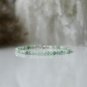 Burma Jade Round 3mm Smooth beads adjustable stacking bracelet