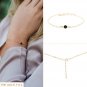 Lava Stone Round 4mm Smooth beads adjustable stacking bracelet