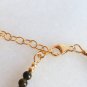 Obsidian Round 3-4mm Smooth beads adjustable stacking bracelet