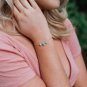 Amazonite Fancy 2-4mm Smooth beads adjustable stacking bracelet