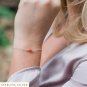 Carnelian Round 2-4mm Smooth beads adjustable stacking bracelet