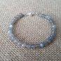 Labradorite Round 6mm Smooth beads adjustable stacking bracelet