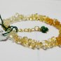Citrine Nugget Chips 5-7mm Smooth beads adjustable stacking bracelet
