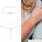 Crystal Quartz Round 2-4mm Smooth beads adjustable stacking bracelet