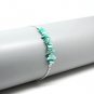 Amazonite Uncut Chips 3-5mm Smooth beads adjustable stacking bracelet