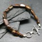 Boulder Opal Tumble 6-12mm Smooth beads adjustable stacking bracelet