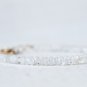 Rainbow Moonstone Round 4mm Smooth beads adjustable stacking bracelet