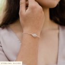 Rainbow Moonstone Fancy 2-4mm Smooth beads adjustable stacking bracelet