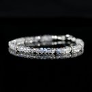 Rainbow Moonstone Rondelle 3mm Faceted beads adjustable stacking bracelet