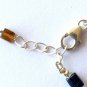 Multi Tourmaline Rectangle 4x3mm Smooth beads adjustable stacking bracelet