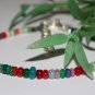 Ethiopian Multi Opal Rondelle 3mm Smooth beads adjustable stacking bracelet