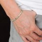 Jasper Tyre 4mm Smooth beads adjustable stacking bracelet | STK-3783