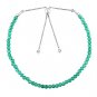 Onyx Round 3mm Faceted beads adjustable stacking bracelet | STK-5011