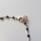 Iolite Round 3mm Smooth beads adjustable stacking bracelet | STK-3688
