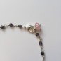 Iolite Round 3mm Smooth beads adjustable stacking bracelet | STK-3688