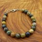 Jasper Round 8mm Smooth beads adjustable stacking bracelet | STK-3782