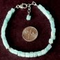 Amazonite Box 6mm Smooth beads adjustable stacking bracelet | STK-0077