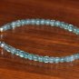 Apatite Round 4mm Smooth beads adjustable stacking bracelet | STK-0575