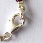 Garnet Oval 6x4mm Smooth beads adjustable stacking bracelet | STK-2999