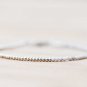 Howlite Round 2mm Smooth beads adjustable stacking bracelet | STK-3630