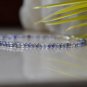 Iolite Round 2mm Faceted beads adjustable stacking bracelet | STK-3685