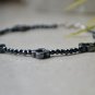 Hematite Round 2mm Smooth beads adjustable stacking bracelet | STK-3489