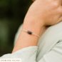 Iolite Fancy 2-4mm Smooth beads adjustable stacking bracelet | STK-3687
