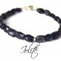 Iolite Drum 5x7mm Faceted beads adjustable stacking bracelet | STK-3693