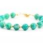 Amazonite Round 8mm Smooth beads adjustable stacking bracelet | STK-0064