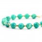 Amazonite Round 8mm Smooth beads adjustable stacking bracelet | STK-0064