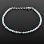 Amazonite Round 3mm Smooth beads adjustable stacking bracelet | STK-0068