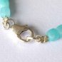Amazonite Cube 6mm Faceted beads adjustable stacking bracelet | STK-0076