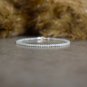 Amazonite Round 2mm Smooth beads adjustable stacking bracelet | STK-0087