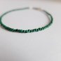 Malachite Round 3mm Smooth beads adjustable stacking bracelet | STK-4516