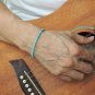 Turquoise Round 4mm Smooth beads adjustable stacking bracelet | STK-5578