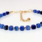 Blue Kyanite Box 8mm Smooth beads adjustable stacking bracelet | STK-1608