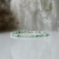Burma Jade Round 3mm Smooth beads adjustable stacking bracelet | STK-1794