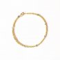 Iolite Rondelle 3mm Faceted beads adjustable stacking bracelet | STK-3674