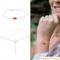 Carnelian Round 2-4mm Smooth beads adjustable stacking bracelet | STK-1834