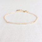 Citrine Rondelle 2mm Faceted beads adjustable stacking bracelet | STK-2131