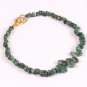 Emerald Tumble  3-6mm Smooth beads adjustable stacking bracelet | STK-2498