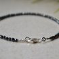 Hematite Round 2.5mm Faceted beads adjustable stacking bracelet | STK-3486