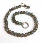 Labradorite Round 8mm Smooth beads adjustable stacking bracelet | STK-3843