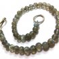 Labradorite Round 8mm Smooth beads adjustable stacking bracelet | STK-3843