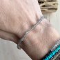 Labradorite Round 3mm Smooth beads adjustable stacking bracelet | STK-3858