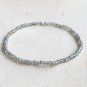 Labradorite Round 3mm Smooth beads adjustable stacking bracelet | STK-3858