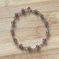 Labradorite Round 4mm Smooth beads adjustable stacking bracelet | STK-3868