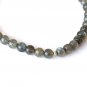 Labradorite Round 6mm Smooth beads adjustable stacking bracelet | STK-3885